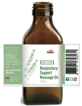 Respiratory massage oil